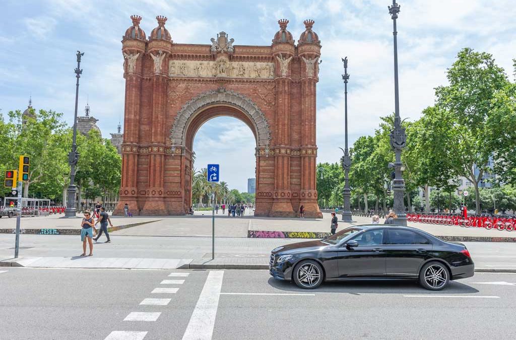 Arco del Triunfo en Barcelona