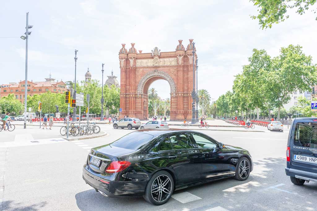 arco del Triunfo en Barcelona