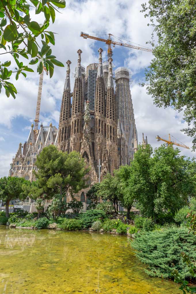 la Sagrada Familia de Barcelona