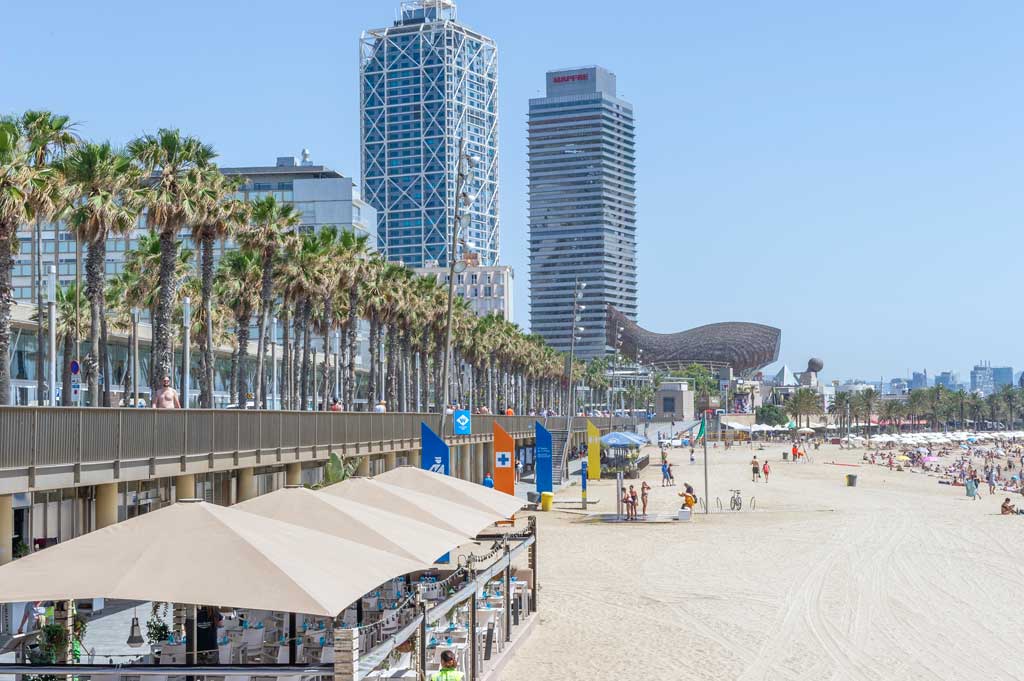 Paseo Maritimo Barceloneta